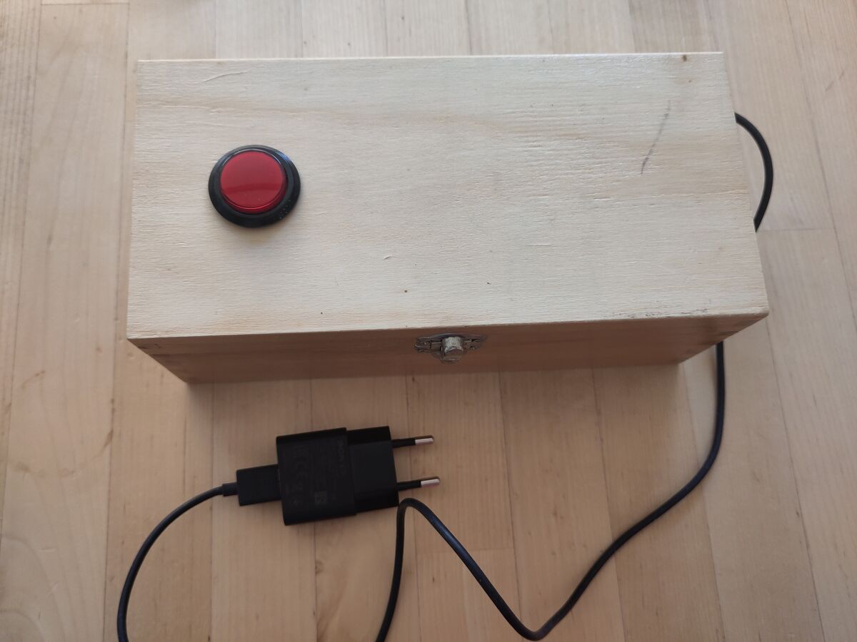 Der fertige, interaktive Raspberry Pi Wecker